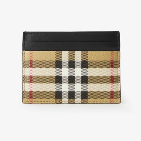 Original Burberry Wallet Leather Card Holder Louis Vuitton Pocket Organizer new - Picture 3 of 7